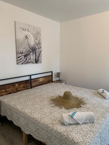 Postel nebo postele na pokoji v ubytování Villa Alba, Gigaro