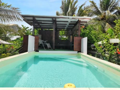 Appartement charmant à Sainte-Rose de 40 m² avec piscine