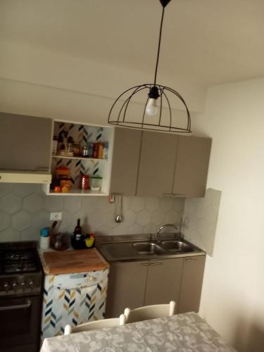 Dapur atau dapur kecil di RoccHouse Roccalumera