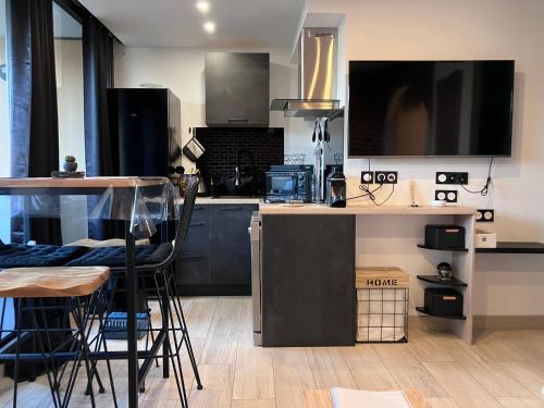 Studio cocon sur front de mer