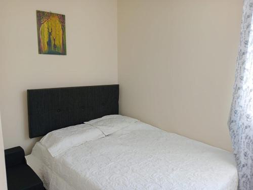 En eller flere senge i et værelse på Alojamiento Casa en Ica