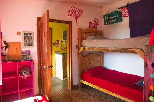 Postel nebo postele na pokoji v ubytování Historika Hostel Cultural