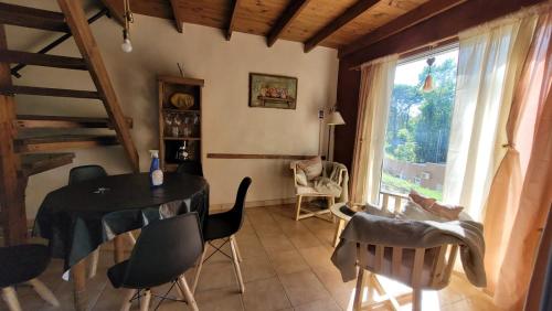 Χώρος καθιστικού στο Cabañas Lomas Del bosque