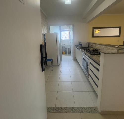 Cucina o angolo cottura di Cond Twice Guaruja Sp