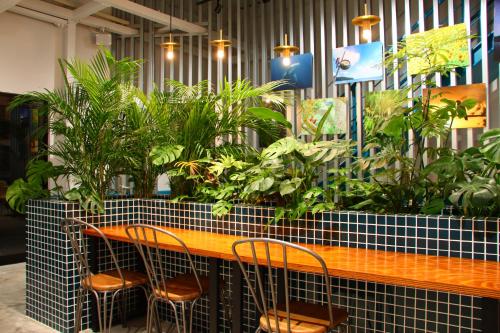 Εστιατόριο ή άλλο μέρος για φαγητό στο cafe&stay notA