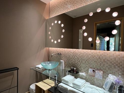 Koupelna v ubytování Ufufu