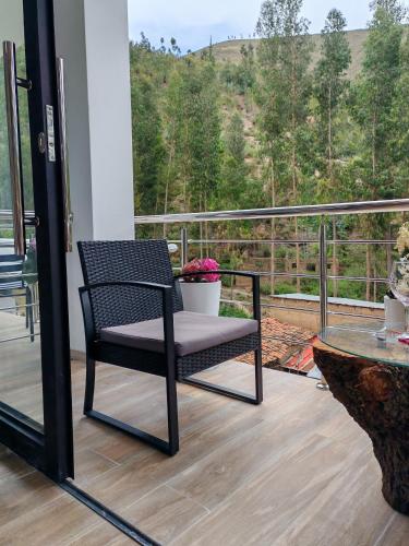 Μπαλκόνι ή βεράντα στο Xaxa Lodge