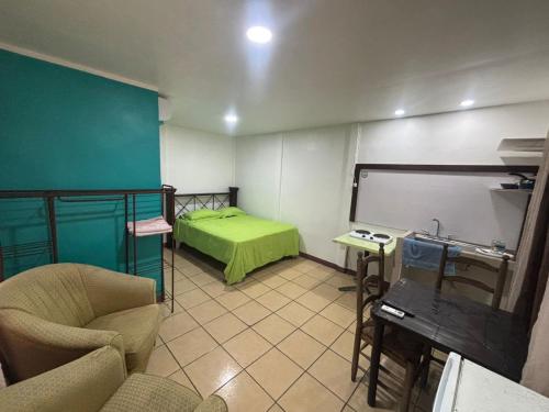 Postel nebo postele na pokoji v ubytování Apartamentos Zamora