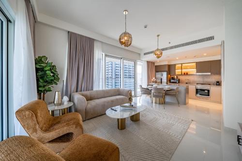 Homes Beyond I Stylish 2BR Beachfront Bliss