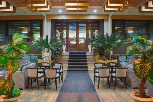 Posezení v ubytování Grand Hotel