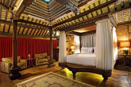 Katil atau katil-katil dalam bilik di Permata Ayung Private Estate