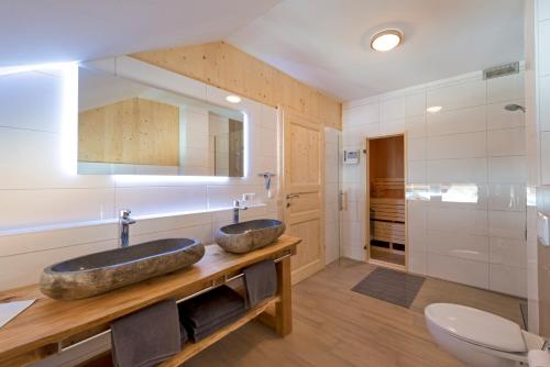 Kúpeľňa v ubytovaní Haus Loserblick