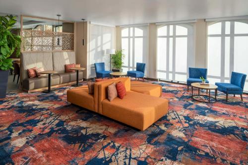 Posezení v ubytování Hilton Garden Inn Ogden