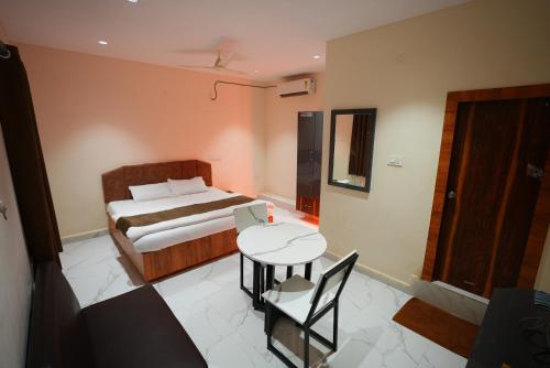 Katil atau katil-katil dalam bilik di New Himalaya Lodge