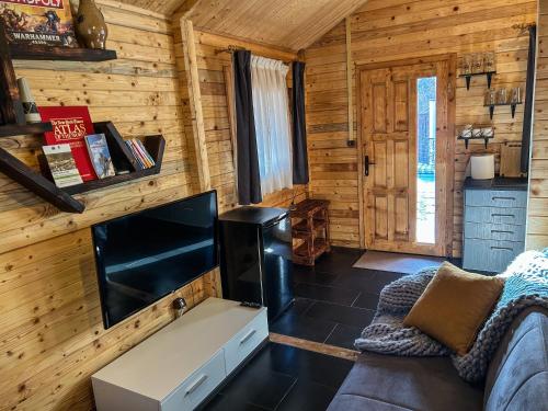 TV a/nebo společenská místnost v ubytování Elysium House