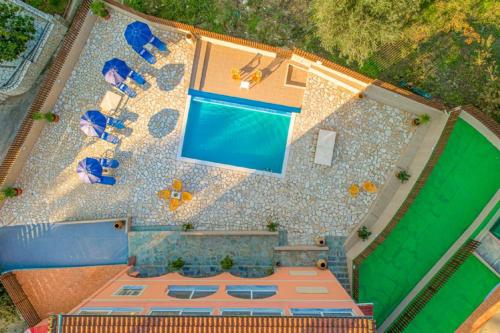 Villa Kristefi private pool Kato korakiana