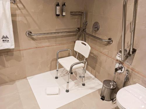 Bilik mandi di MASA Hotel & Spa Campo Grande Collection