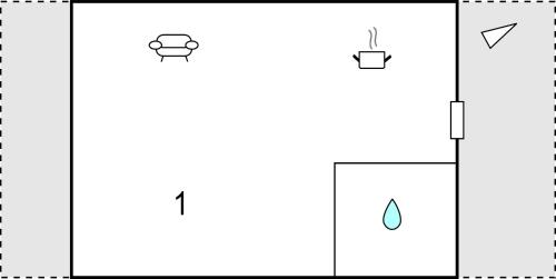 a schematic diagram of the proposed algorithm for detecting the presence of an object at 1 Bedroom Nice Apartment In Svaneke in Svaneke