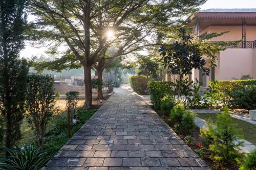 Zahrada ubytování Abhyaran Resort & Spa Ranthambore