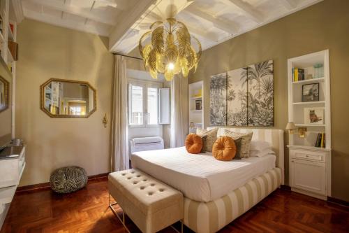 Cama o camas de una habitación en Condotti Boutique Hotel