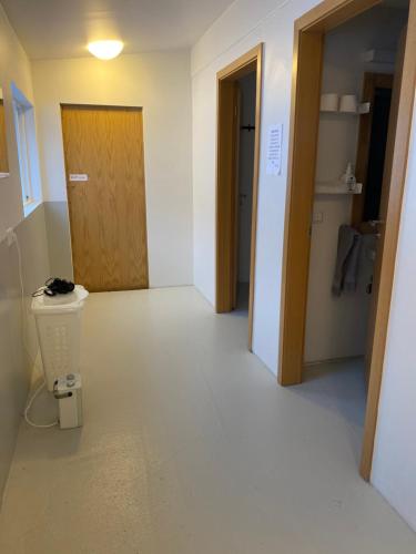 Koupelna v ubytování Grund í Grundarfirði Economy Guesthouse