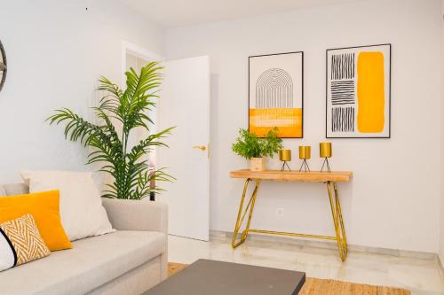 A seating area at Reformed and comfy- 2Bd 2Bth- Arenal