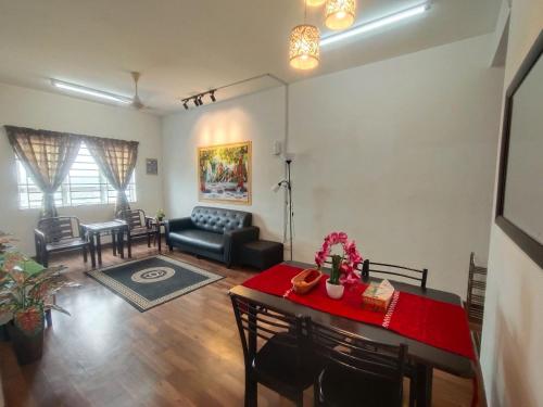 Istumisnurk majutusasutuses Anggerik Camelia Homestay Apartment Ladang Tok Pelam FREE WIFI