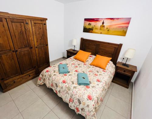 Ένα ή περισσότερα κρεβάτια σε δωμάτιο στο Tenbelsol