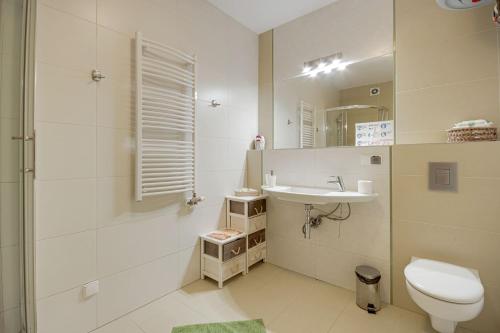 Kúpeľňa v ubytovaní Apartment Tatrachata