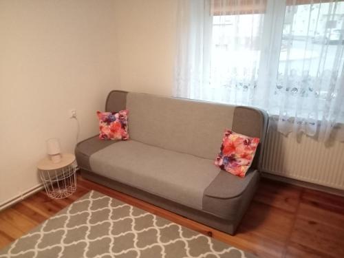 Χώρος καθιστικού στο Apartament Brójce Lubuskie