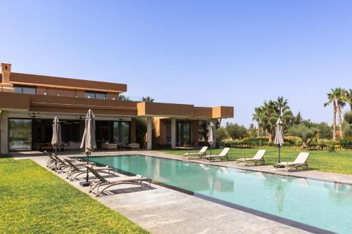 Πισίνα στο ή κοντά στο Villa Dar Tillili Marrakech