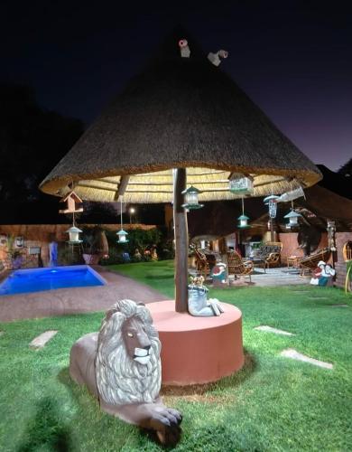 Zahrada ubytování Martinique Guesthouse