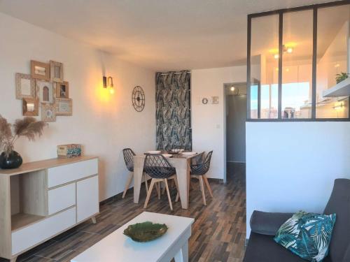 Studio cabine 4 couchages CAP D 'AGDE CT345-412