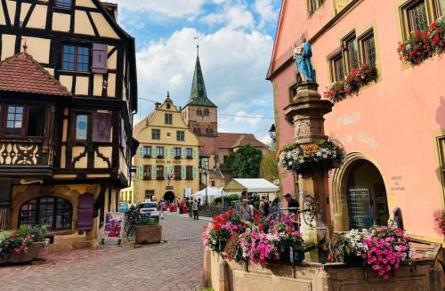 Bygningen som lejligheden ligger i