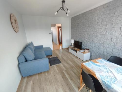 Posezení v ubytování Apartamenty A&B Silver