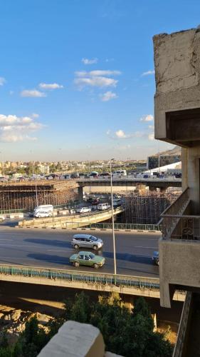 Balkón nebo terasa v ubytování Pyramids Heritage suites