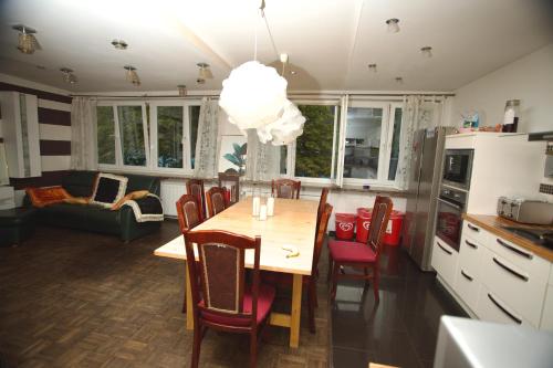 Η κουζίνα ή μικρή κουζίνα στο Hostel Hamburg
