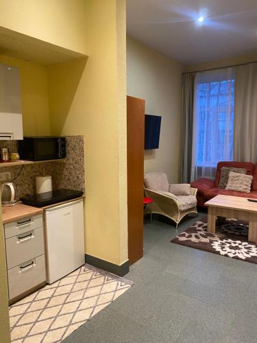 Kuchyň nebo kuchyňský kout v ubytování Sija's house