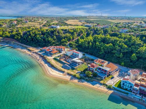 Naturlandskabet i nærheden af lejlighedshotellet