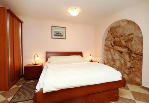 Ένα ή περισσότερα κρεβάτια σε δωμάτιο στο House Bernardica