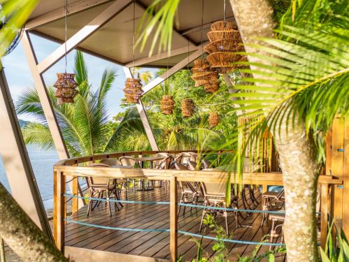 Zahrada ubytování Isla Chiquita Glamping Hotel