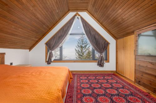 Voodi või voodid majutusasutuse Uludağ Tatil Evleri & Villa Seyir toas