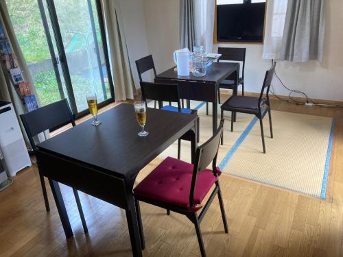 TV a/nebo společenská místnost v ubytování Yamaouyad & Cafe - Vacation STAY 95737v