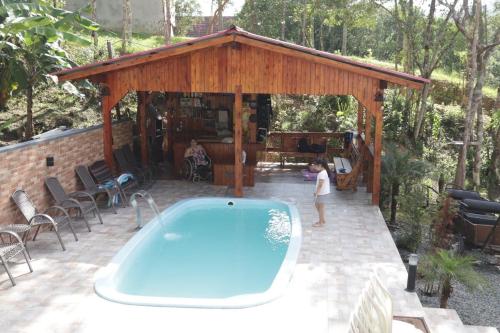 Hồ bơi trong/gần Sítio Cantinho da Felicidade