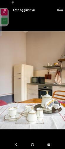 Kuchyň nebo kuchyňský kout v ubytování guesthouse Electra