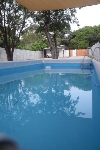 La alberca dentro o cerca de Nanay's House