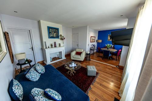 Maison de ville vue port