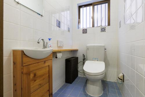 Koupelna v ubytování HOUSE KIRA