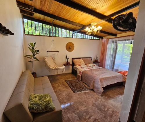 Postel nebo postele na pokoji v ubytování B&B Villa CALASAN