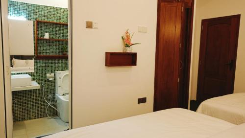 Et badeværelse på Golden Mist NuwaraEliya